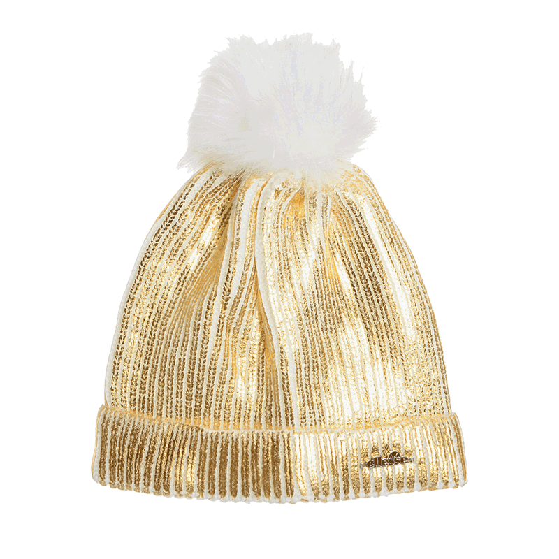 Шапка Ellesse Ellesse Katy Beanie with Faux Fur Pompom Металик | ELC193200-10, 0