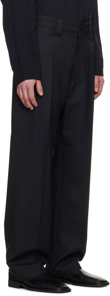 Панталони LEMAIRE Lemaire Straight Trousers Черно | PA1076 LF1048, 1