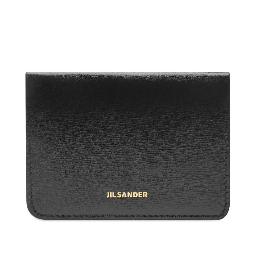 Портфейл Jil Sander Folded Card Holder Черно | J07UI0012-P4840-001