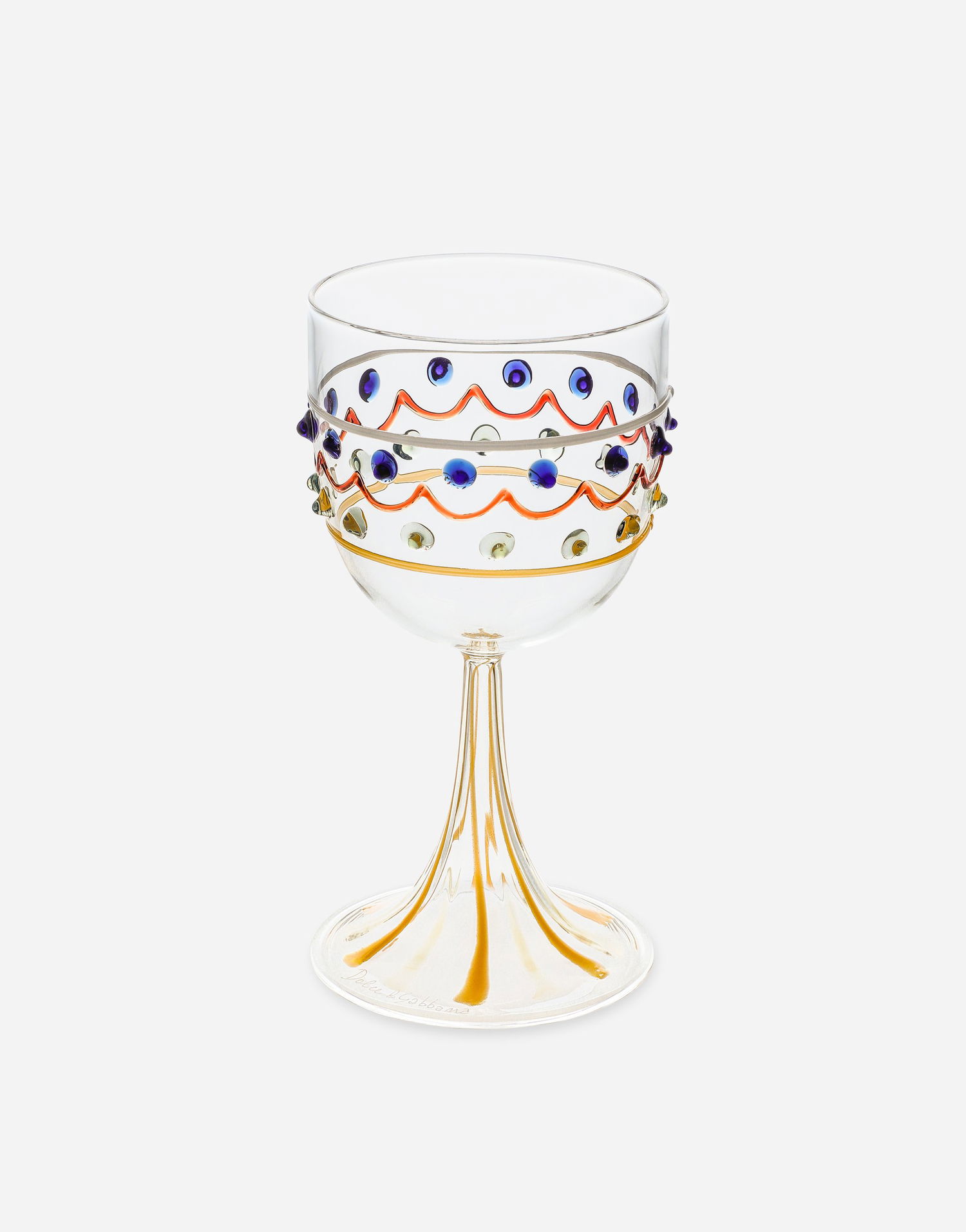 Домашен декор Dolce & Gabbana Multicolor Wine Glass Многоцветен | TCB002TCALVUC121, 0
