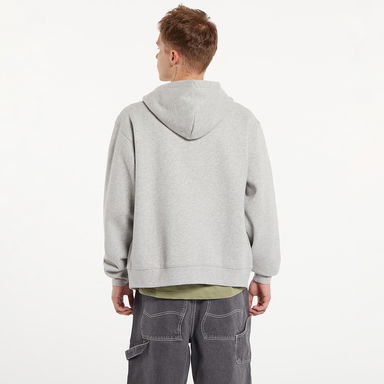 Gray Cursive Hoodie, 3