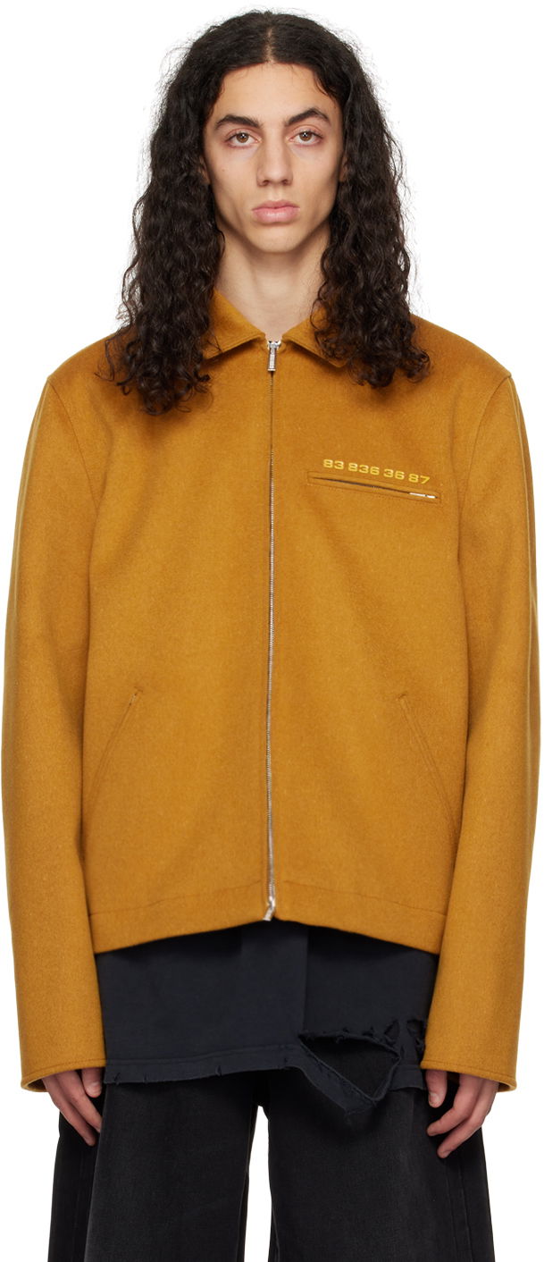 VTMNTS Felted Zip-Up Jacket
