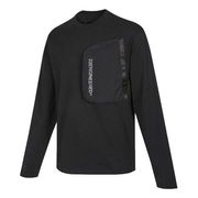 Air Jordan Splicing Pocket Reflective Round Neck Pullover T-Shirt