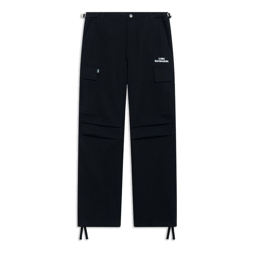 Карго панталони Li-Ning Skateboarding Graphic Loose Fit Cargo Pants Черно | AKXT047-2