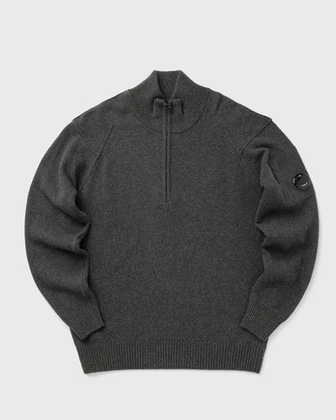 Пуловер C.P. Company Half Zip Knit Sweater Сиво | 19CMKN709A110149A-978, 0