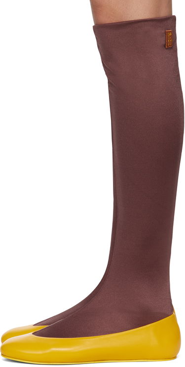 Облекло KIKO KOSTADINOV Kiko Kostadinov Proxima Long Ballerina Flats Кафяво | KKWSS25FT04-167, 2