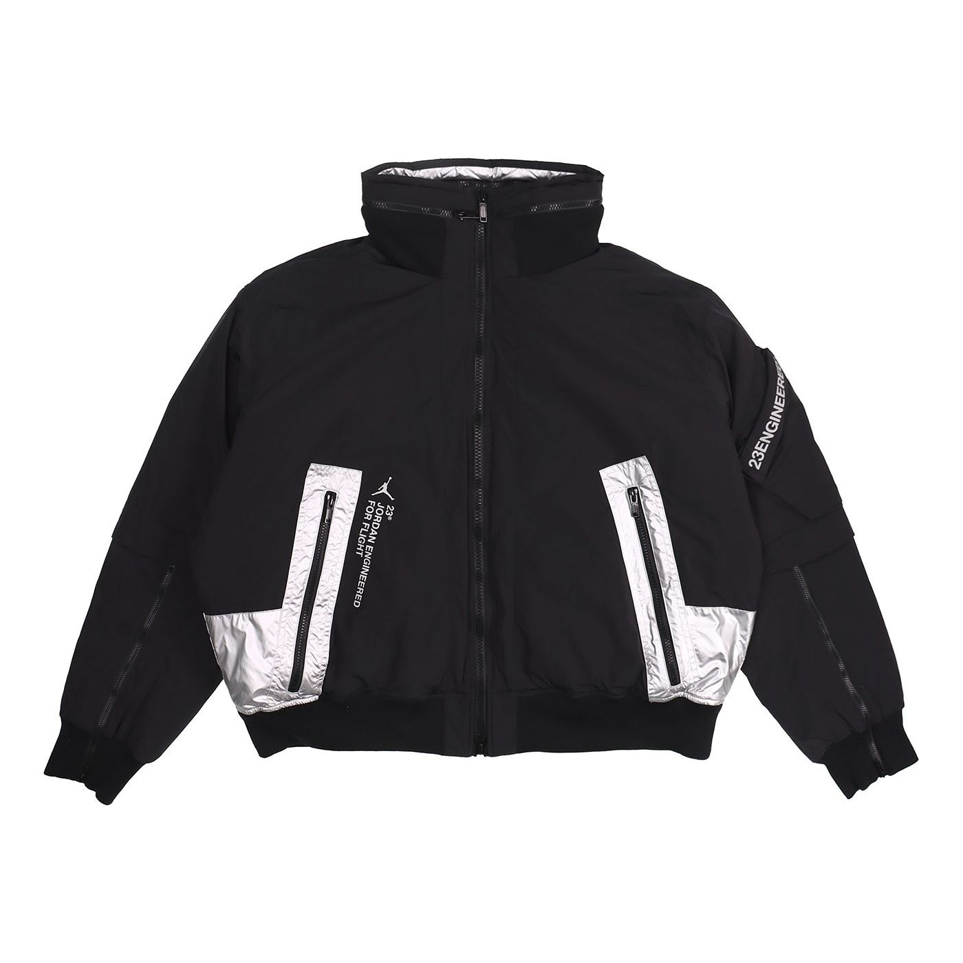 Яке бомбър Jordan Jordan 23 Engineered Loose Down Jacket Черно | CQ2465-010, 0