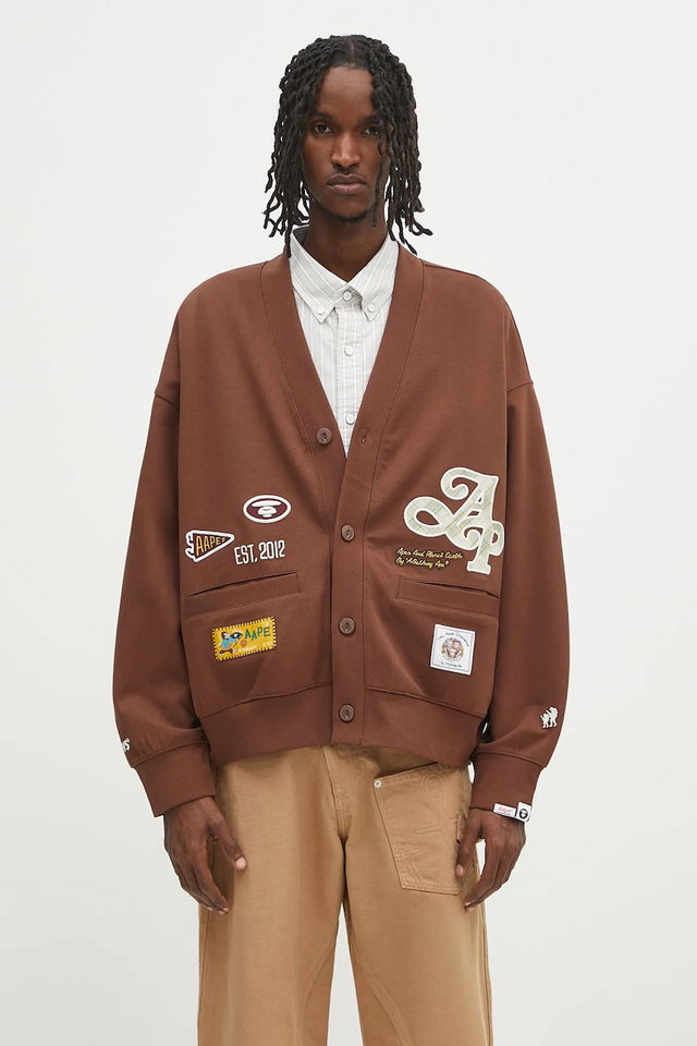 Main Cardigan with Patches