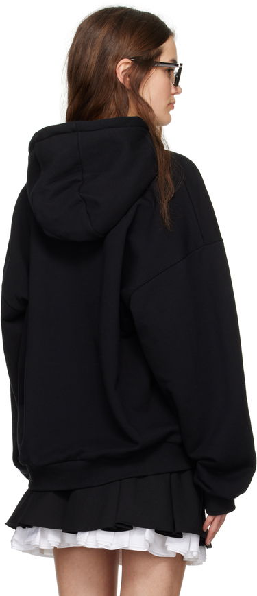 Суитчър SHUSHU/TONG SHUSHU/TONG 3D Bow Loose Fit Hoodie Черно | FSDDTO16 XGM360, 2