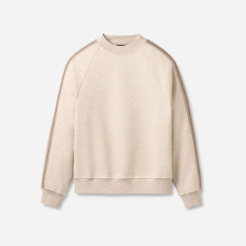Суитчър UGG Tasman Crewneck Sweater Бежово | 1172191-CBHH