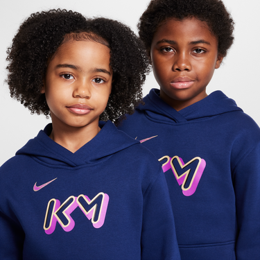 Суитчър Nike Kylian Mbappé Club Fleece Hoodie Тъмно синьо | HQ3685-492, 3