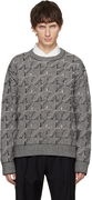 Paul Smith Geometric Pattern Wool Sweater