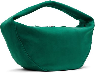 Чанта през рамо BY FAR BY FAR Maxi Cush Suede Shoulder Bag Зелено | MWBSB022KL007GR047PL, 1