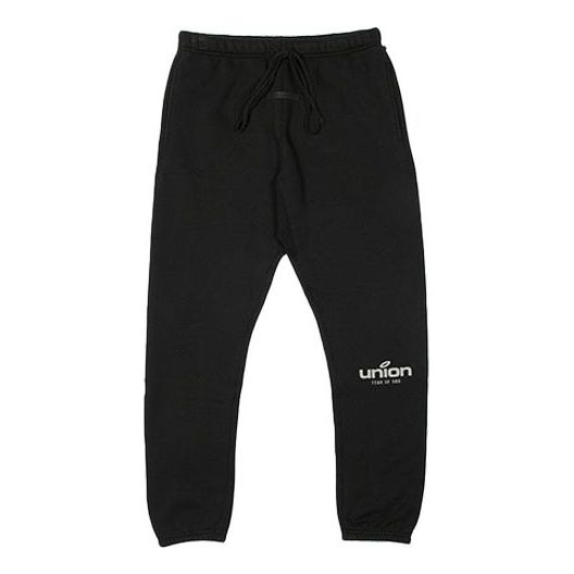 Спортни панталони Fear of God Fear of God Essentials x Union LA Vintage Sweatpants Черно | FOG-FW21-090, 0