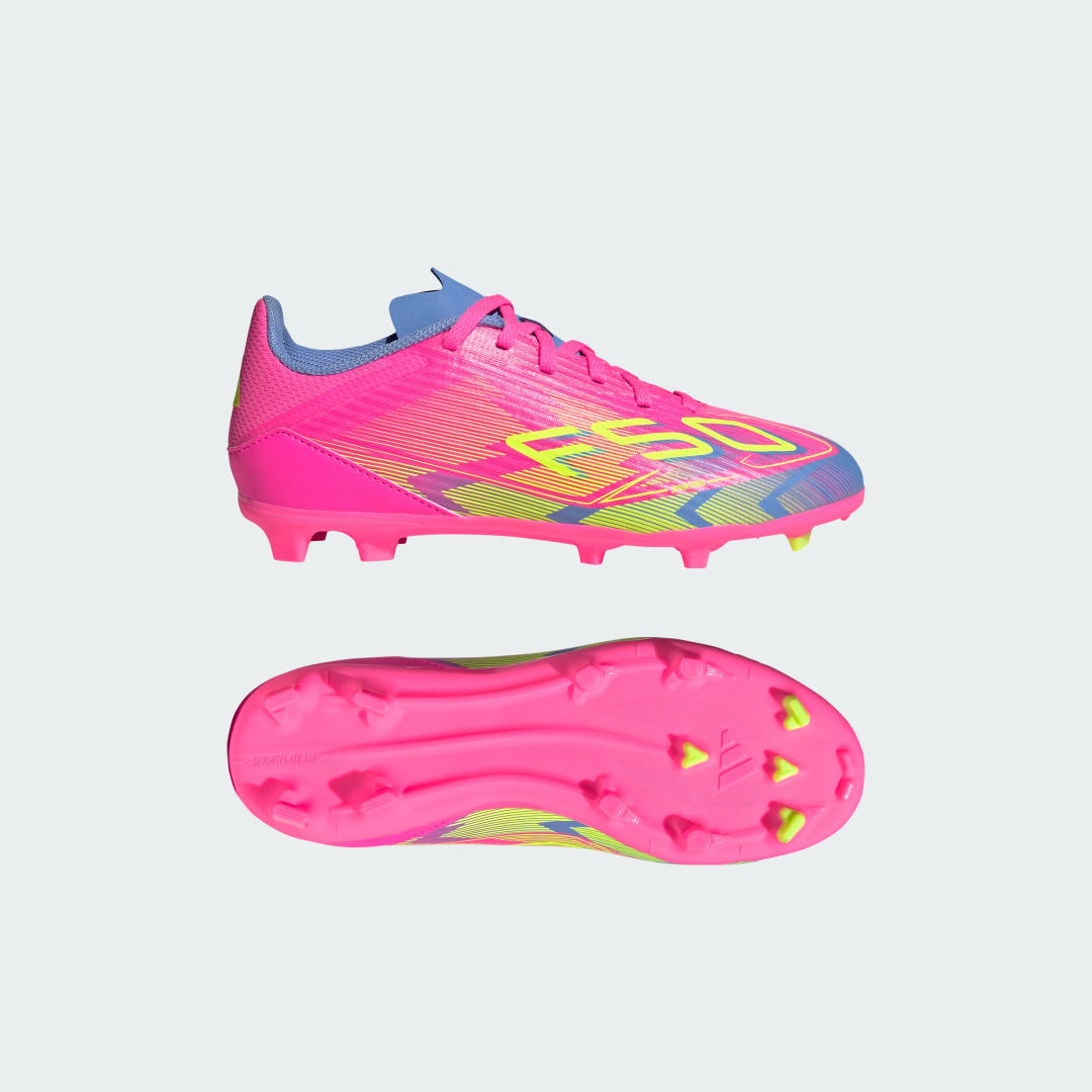 Кецове и обувки adidas Performance F50 League Firm/Multi-Ground Розово | IE3745, 0