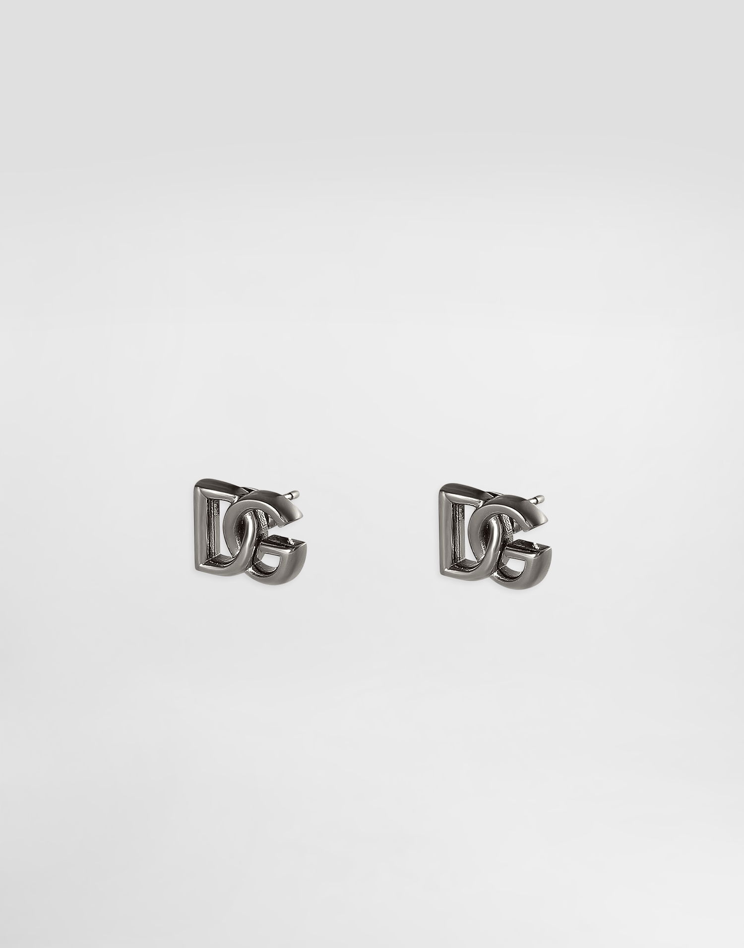 Обеци Dolce & Gabbana Dolce & Gabbana DG Logo Stud Earrings Металик | WER5M1W1111G7657, 1
