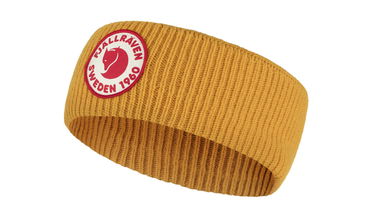 Кепки и шапки FJÄLLRÄVEN Fjallraven 1960 Logo Knit Headband Жълто | F87082-161, 1