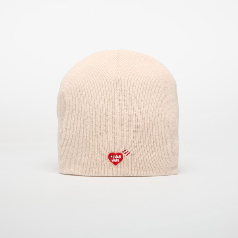 Шапка Human Made HUMAN MADE Heart Logo Beanie Бежово | HM30GD072WH