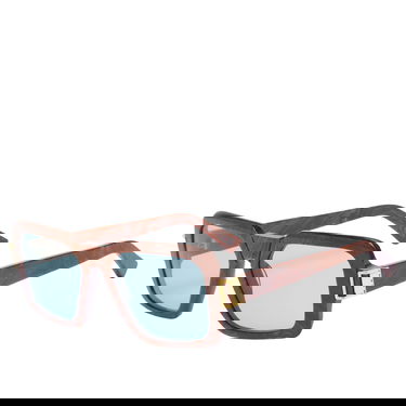Слънчеви очила RETROSUPERFUTURE Retrosuperfuture x Marni Zamalek Radica Square Frame Sunglasses Кафяво | 8059026116723, 0