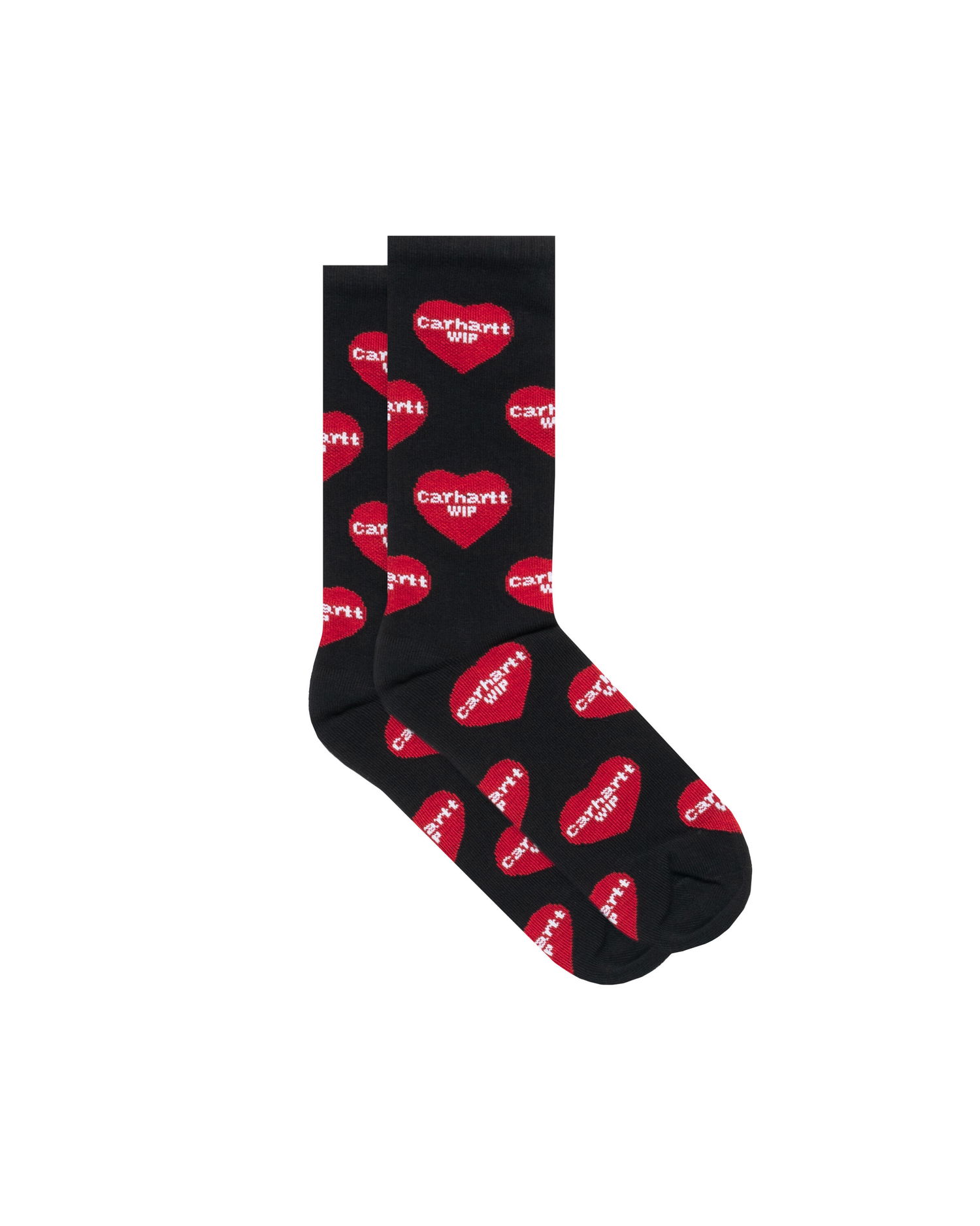 Чорапи Carhartt WIP Heart Logo Socks Черно | I034483-2WGXX, 0