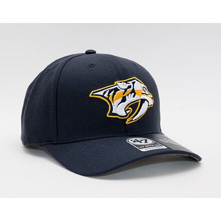 Шапка с козирка '47 Brand NHL Nashville Predators Cold Zone ‘47 MVP DP Navy Тъмно синьо | H-CLZOE30WBP-NY, 0