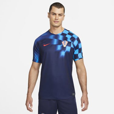 Фланелка Nike Croatia 2022/23 Stadium Away Dri-FIT Football Shirt Синьо | DN0683-498, 0