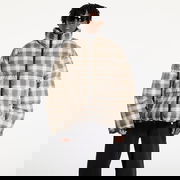 Diesel W-Ravell Check Puffer Jacket