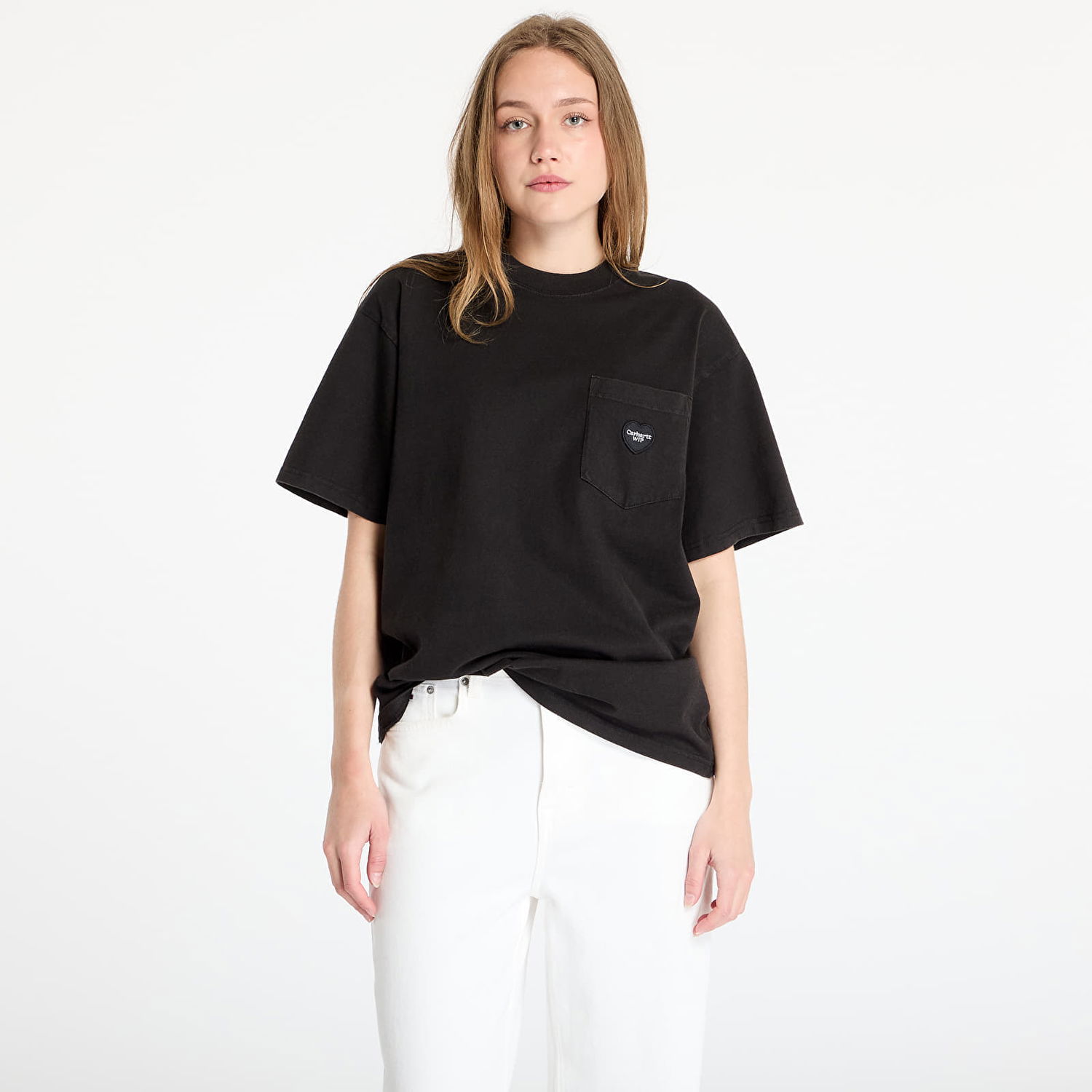 Тениска Carhartt WIP Short Sleeve Ingo Pocket T-Shirt Garment Dyed Черно | I034486.89GD, 1