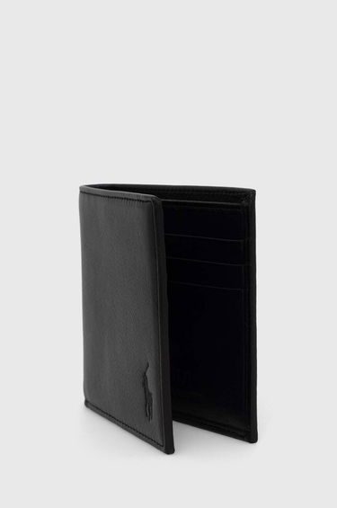 Портфейл Polo by Ralph Lauren Polo Ralph Lauren Leather Wallet Черно | 405913723, 1