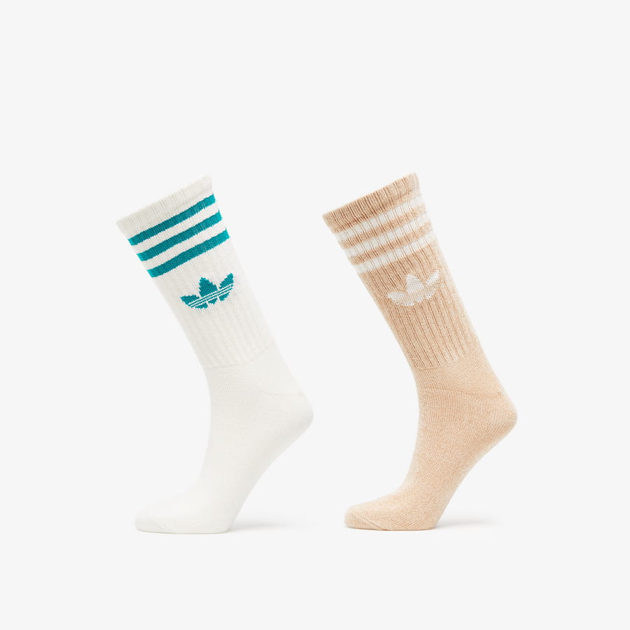 Чорапи adidas Originals Cozy Mid-Cut Crew Socks 2-Pack Многоцветен | HL9423, 0