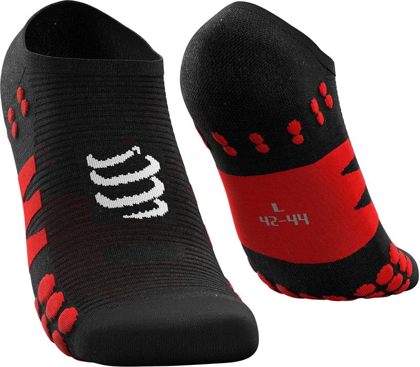 Чорапи Compressport No Show Socks Черно | xu00045b-906