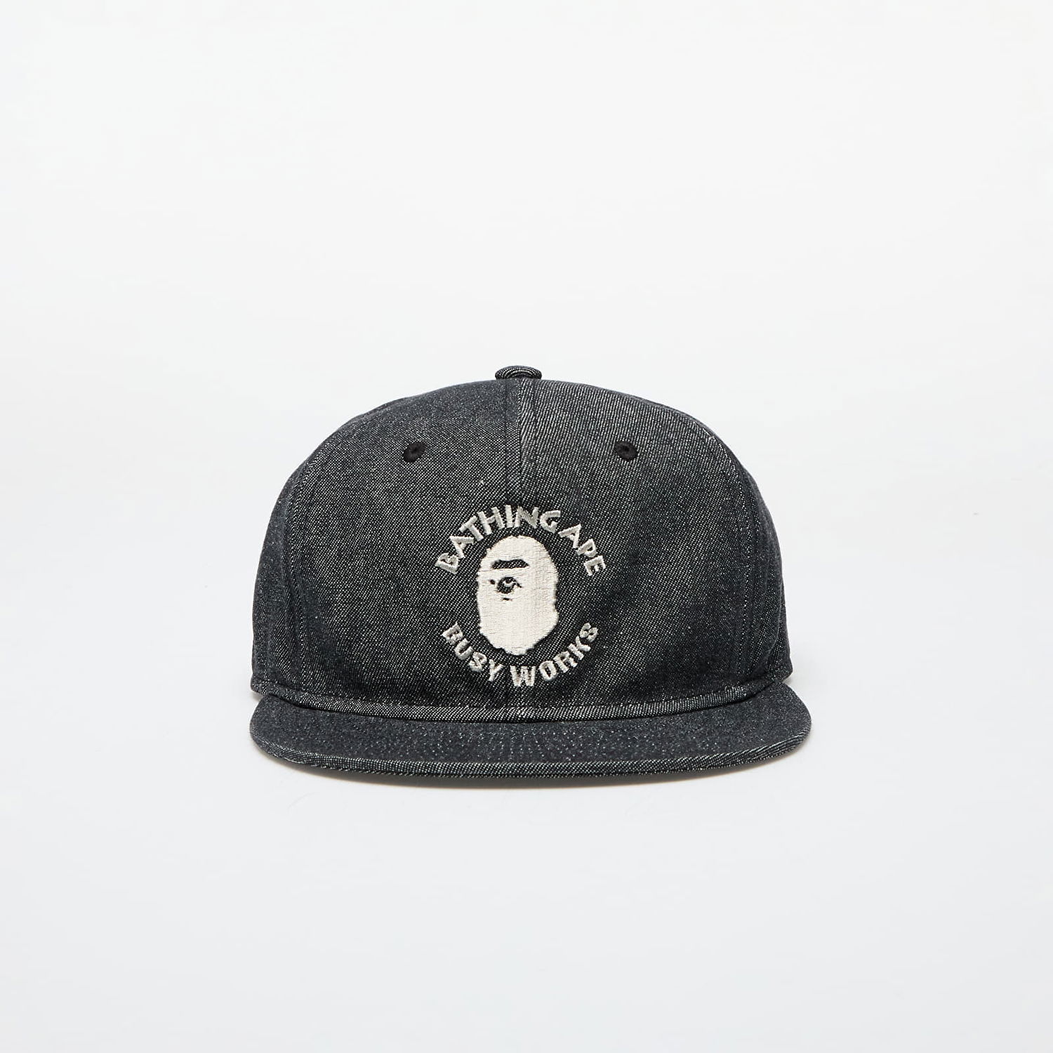 Шапка с козирка BAPE Busy Work Denim Cap M Black Черно | 001CPK801002M BLK, 0