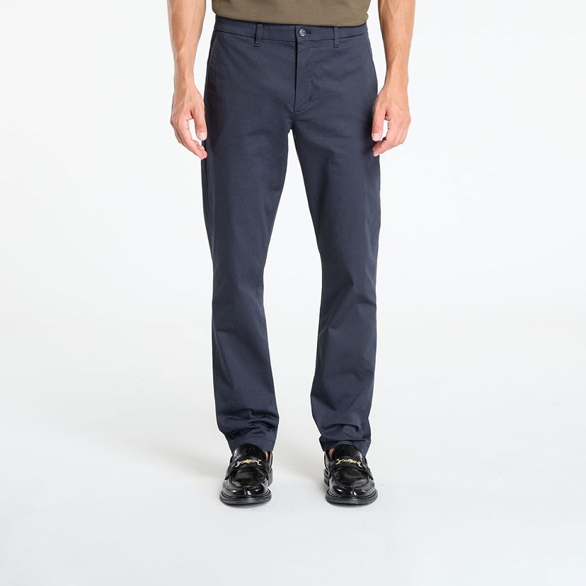 Панталони Tommy Hilfiger Tommy Hilfiger Denton Printed Structure Chino Pants W33/L32 Тъмно синьо | MW0MW39700 DW5