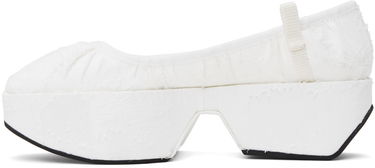 Пола Cecilie Bahnsen Cecilie Bahnsen Alexandra Ballet Flats Бяло | 01.22-SH0013, 2