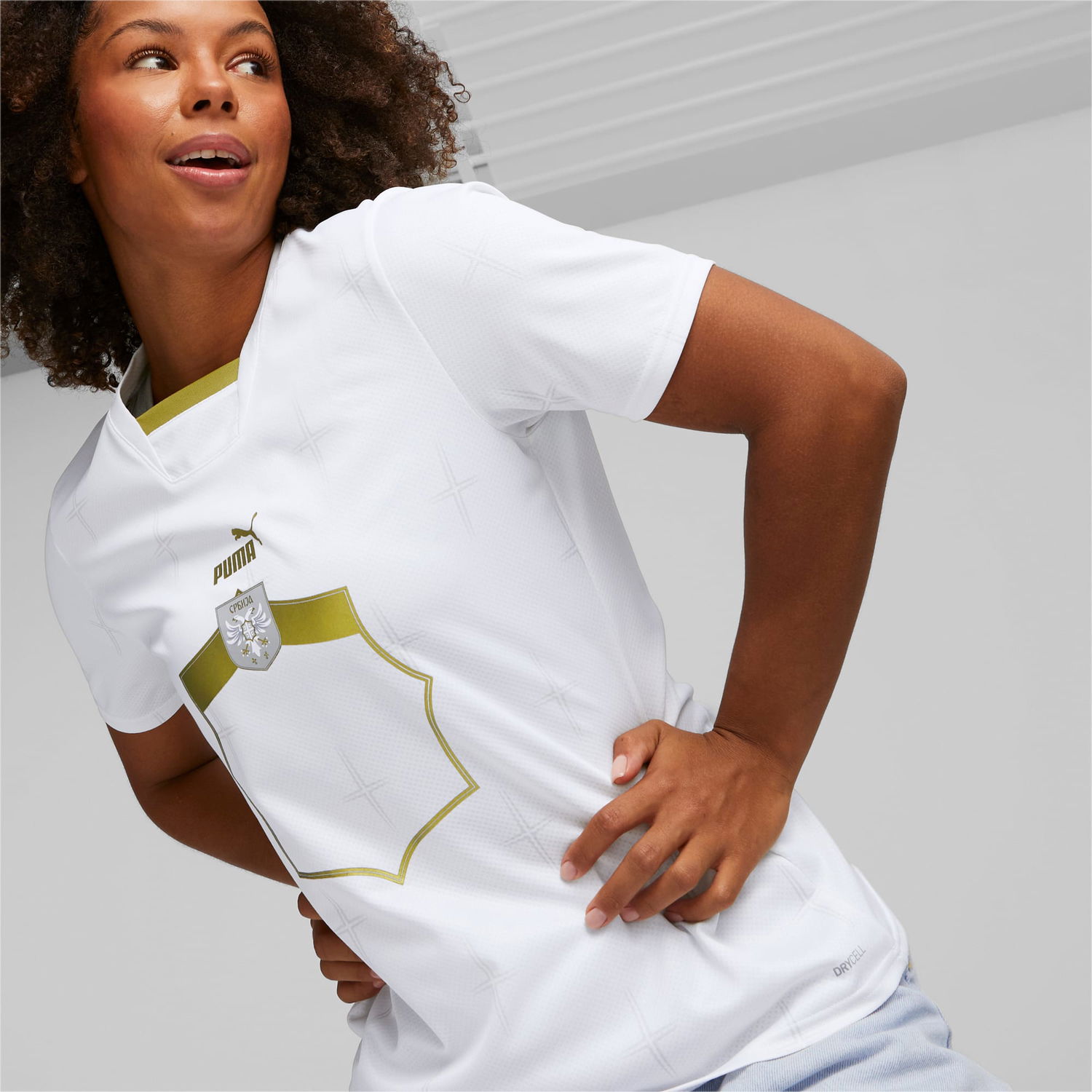Фланелка Puma Maglia Serbia Away 22/23 Бяло | 765766_02, 0
