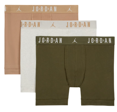 Боксерки Jordan Jordan Flight Cotton Core 3-Pack Boxer Shorts Зелено | jm0622-e6f, 3