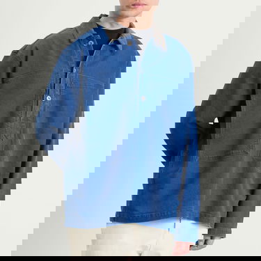 Риза JW Anderson JW Anderson Patch Pocket Rugby Shirt, Size Small Синьо | DS0014-PG1835-727, 2