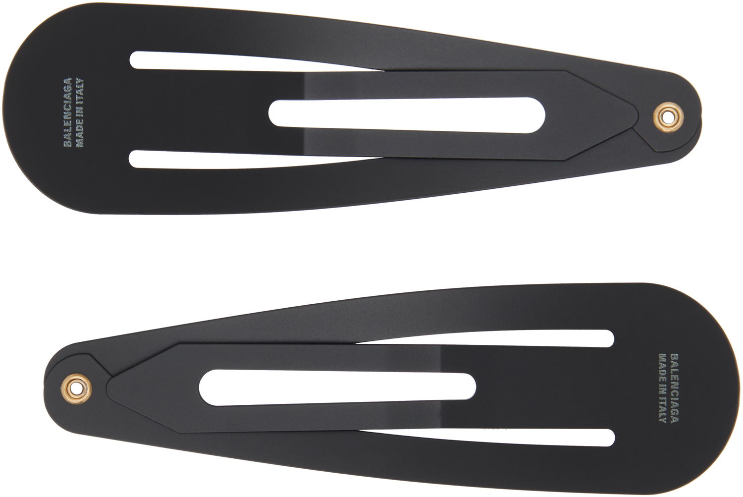 Значка Balenciaga Holli XXL Hair Clip Set Черно | 699021 TZS1K, 1