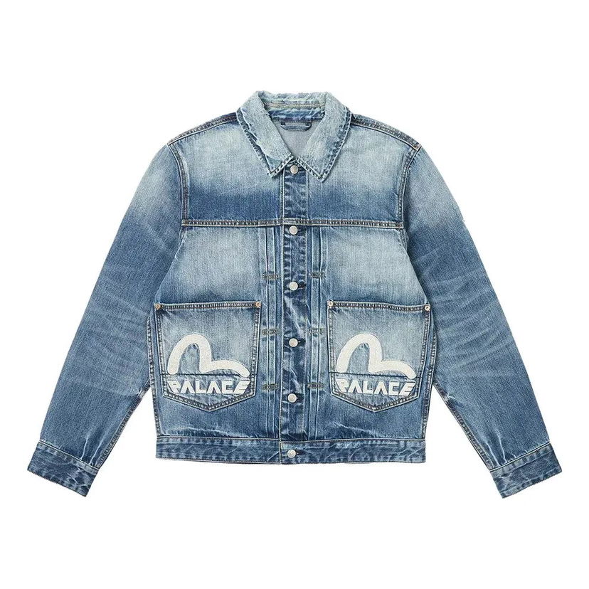 Яке Palace Dice Denim Jacket Синьо | 2ESPAM4DJ1147XXDNINDL