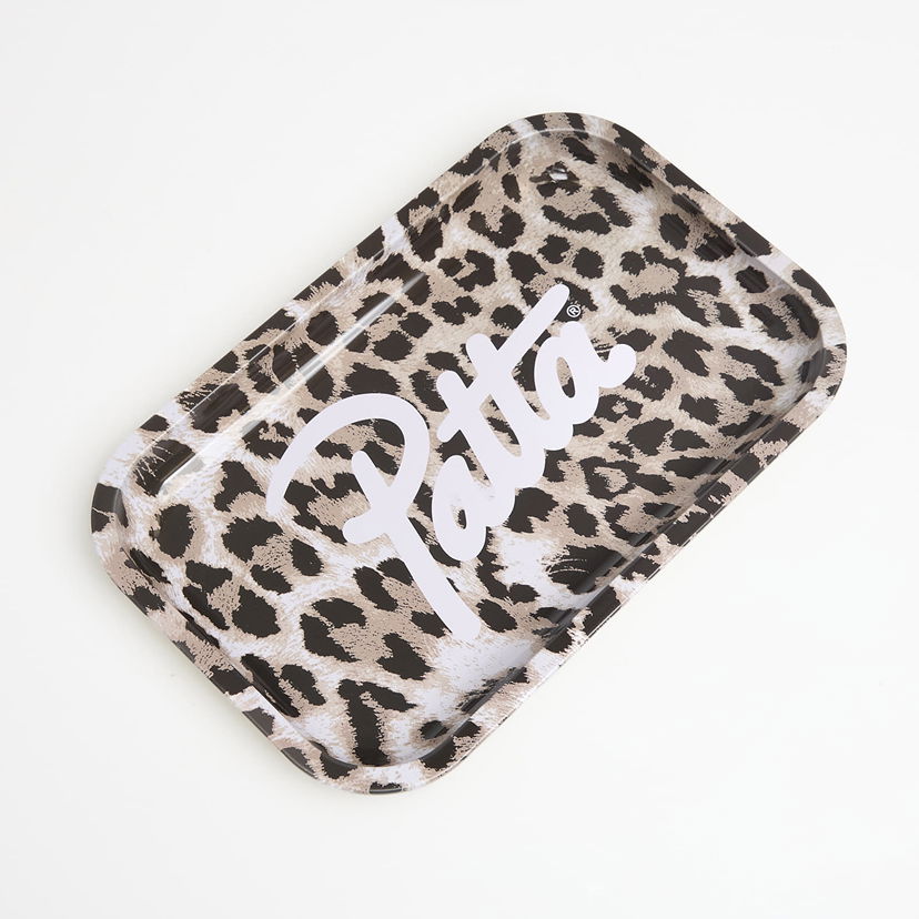 Домашен декор Patta Leopard Print Rolling Tray Multi Universal Бежово | POC-AW25-9040-884-0009-084