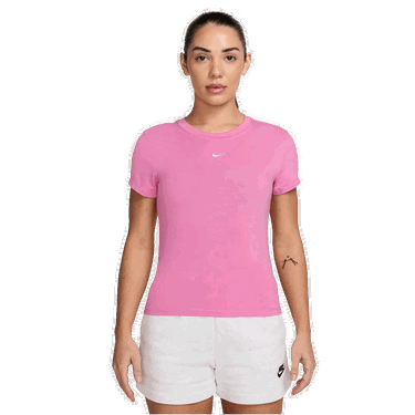 Тениска Nike CHLL KNT MD CRP T-Shirt Розово | FV5508-675, 0