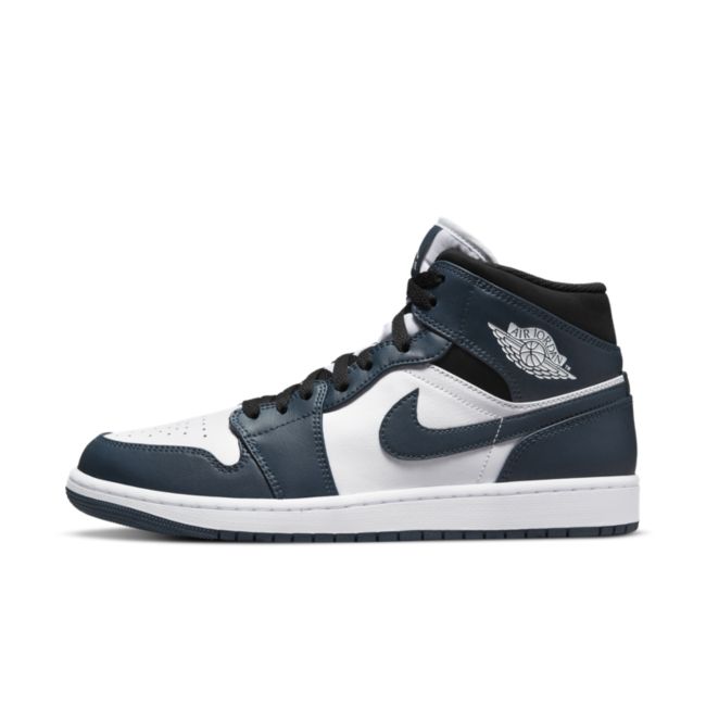 Кецове и обувки Jordan Air Jordan 1 Mid "Armory Navy" Синьо | 554724-411, 1