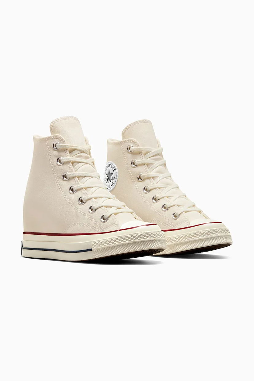Кецове и обувки Converse Chuck 70 Wedge Platform Бяло | A12562C