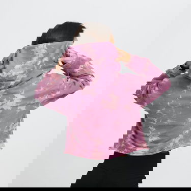 Суитчър Urban Classics Oversized Short Bleached Hoody Лилаво | TB4349 purple, 1