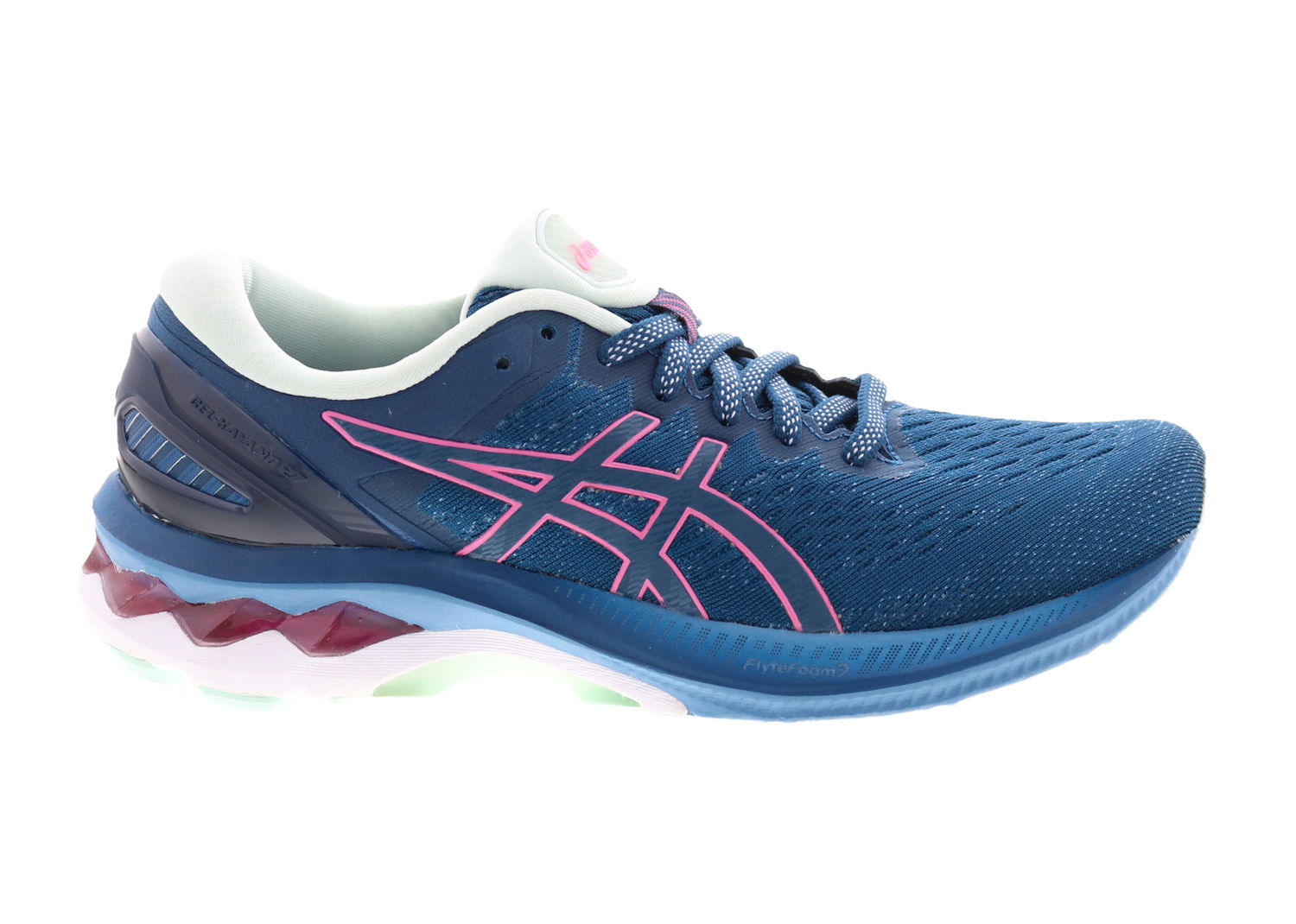 Кецове и обувки Asics Gel-Kayano 27 Mako Blue Hot Pink W Синьо | 1012A649-400, 0