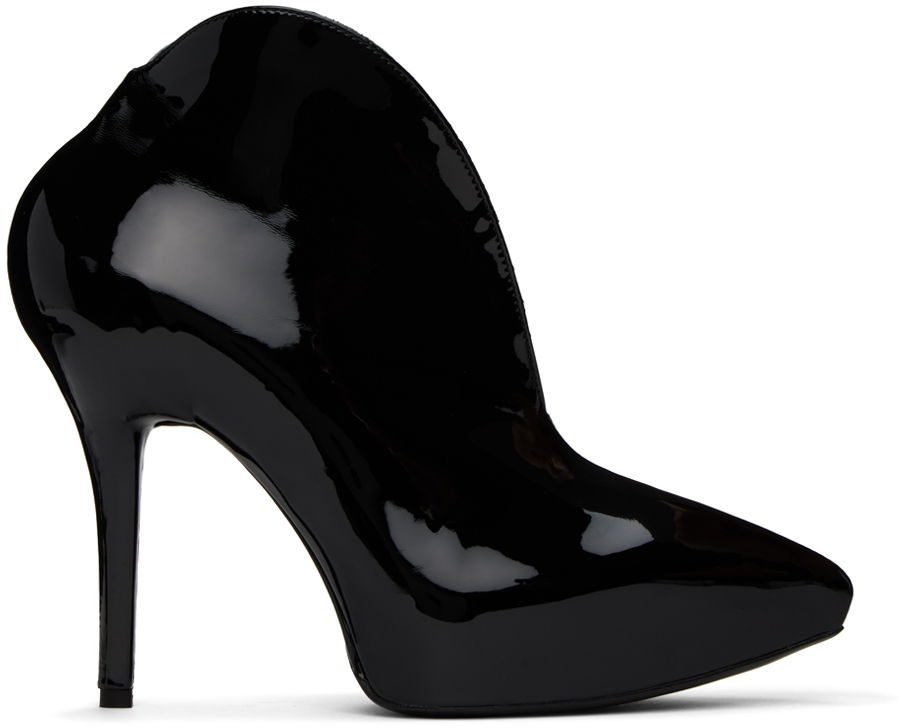 Грижа за обувките Alaïa ALAÏA Slick Ankle Boots Черно | AA3E060TK024, 0