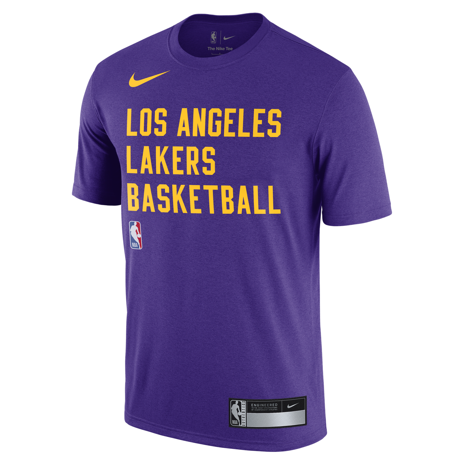Тениска Nike Dri-FIT NBA Los Angeles Lakers Лилаво | FJ0209-504, 0