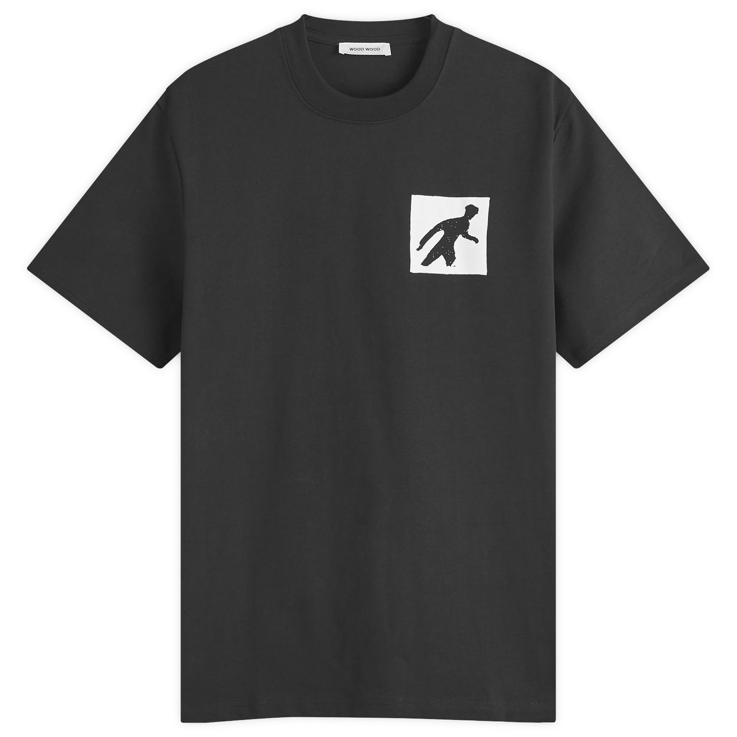 Тениска WOOD WOOD Bobby Stone Age T-Shirt Черно | 30250232-9999, 0