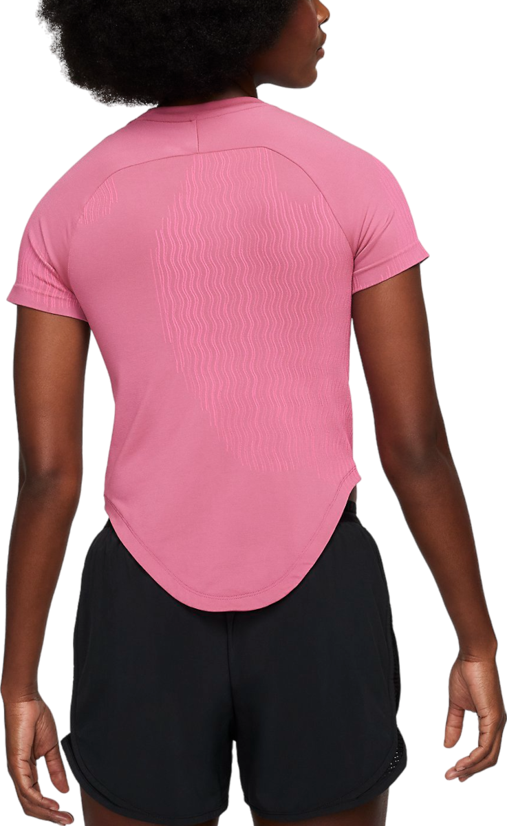 Тениска Nike RN DVN DFADV ENG SS TOP Розово | fn2581-605, 1