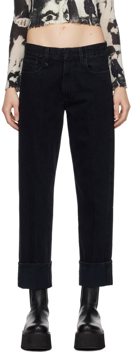 Дънки R13 R13 Romeo Cuff Jeans Черно | R13WD113-D184A, 0